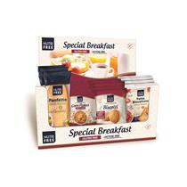 SENZA GLUTINE KIT COLAZIONE BISCOTTI - PANFETTE - CORN FLAKES - FETTE BISCOTTATE