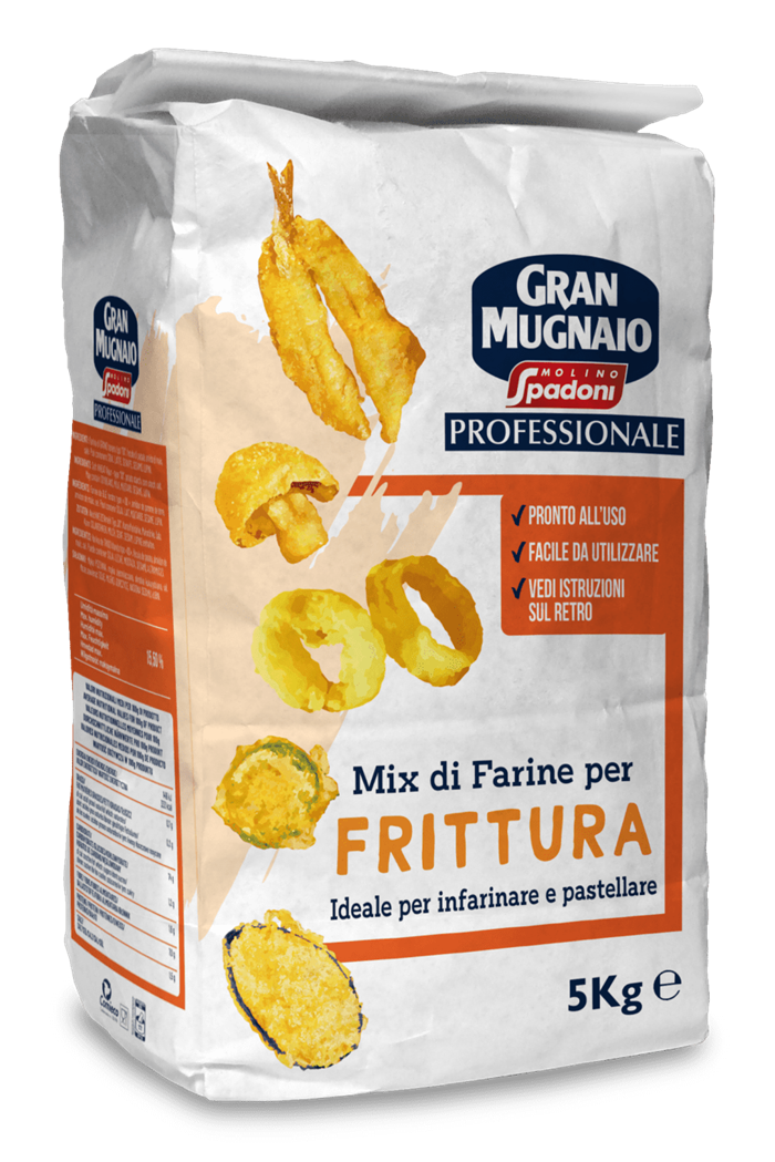 FARINA SPADONI MIX PROFESSIONALE PER FRITTURA KG.5