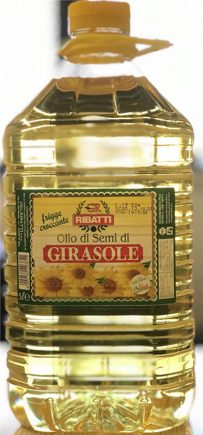 OLIO DI SEMI GIRASOLE RIBATTI LT.5 PET