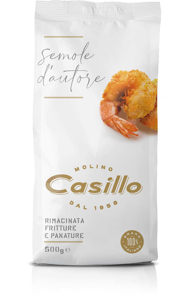 SEMOLA RIMACINATA D'AUTORE X FRITTURA E PANATURA GR.500 S/CASILLO