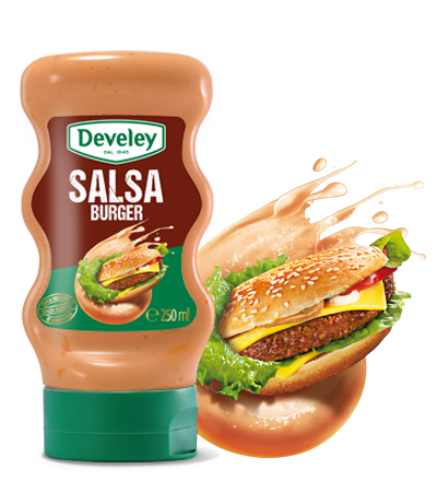 SALSA HAMBURGER SQUEZZE ML.875 DEVELEY SENZA GLUTINE