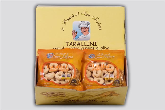TARALLINI CLASSICI MONODOSE GR.40X35 LE BONTÀ DI SAN TRIFONE