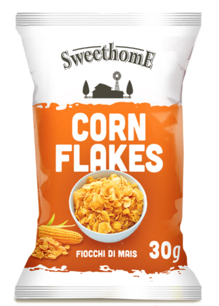 CEREALI CORN FLAKES MONODOSE GR.30X50PZ FIOCCHI DI MAIS SWEETHOME