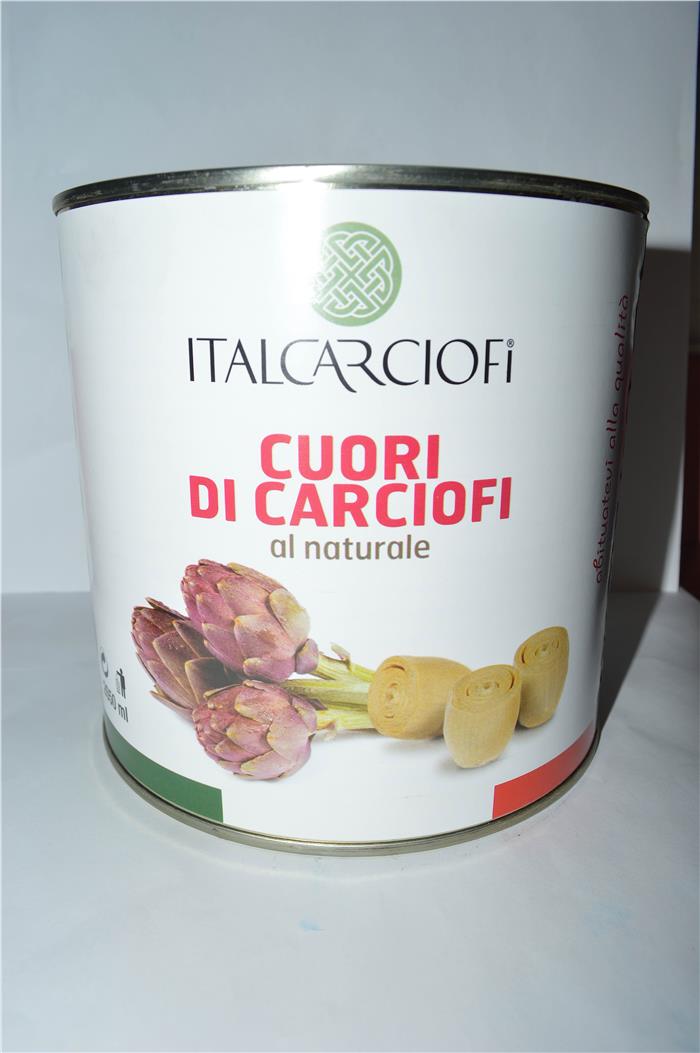 CARCIOFI CUORE INTERO NATURALE ITALCARCIOFI ML.2650