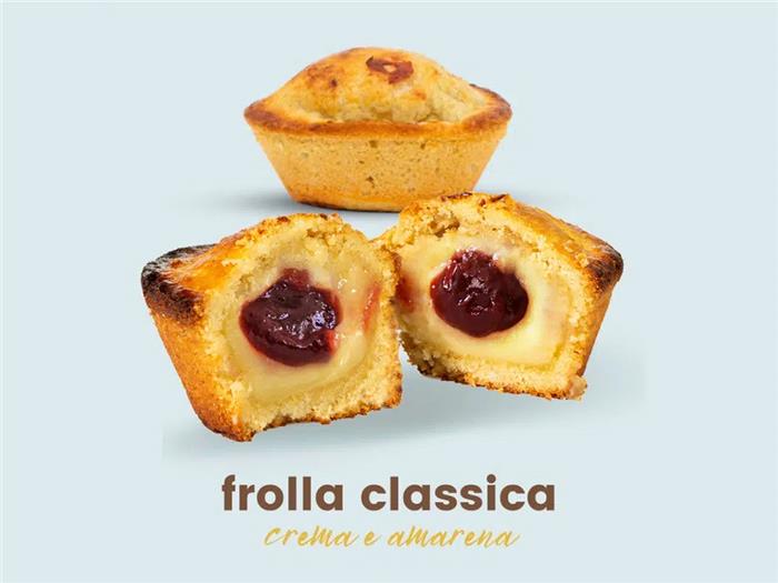 PASTICCIOTTO SALENTINO CREMA E AMARENA GR.80X24 TIZIANO SURGELATO