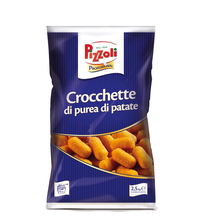 CROCCHETTE PIZZOLI PROFESSIONAL KG.2,5 SURGELATO
