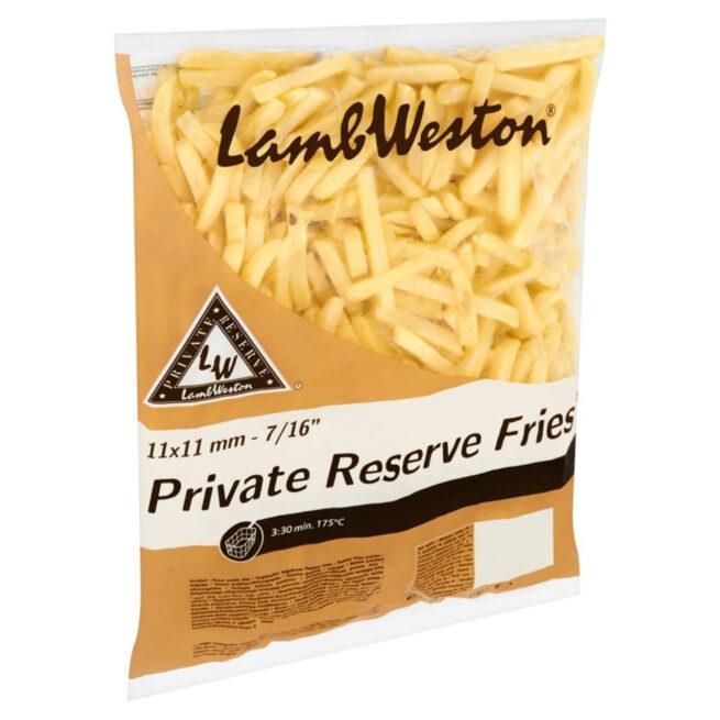 PATATE LAMB W.F66 PRIVATE RISERVE 11X11MM (GR.2500X4) - PREFRITTE SURGELATO