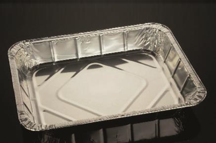 CONTENITORI RETTANGOLARI ALLUMINIO 50PZ (134) 8 PORZIONI CUKI