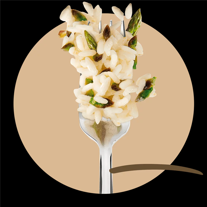 SURGITAL RISOTTO CON PUNTE DI ASPARAGI GR.300 FIORDIPRIMI SURGELATO