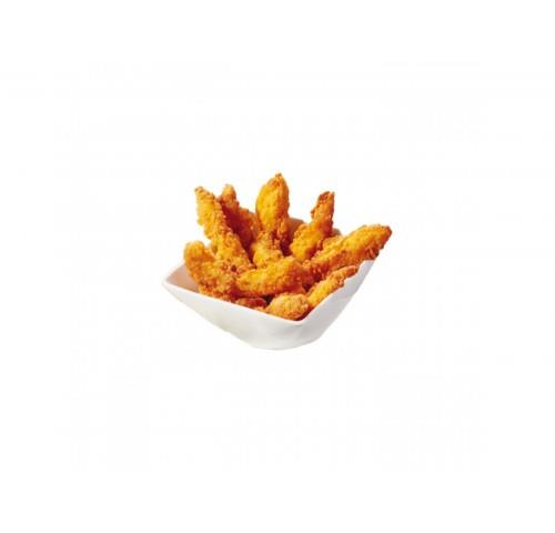 STRACCETTI PETTO DI POLLO PANATI DIA CONGELATO (4 BUSTE DA KG.1) - PRECOTTO