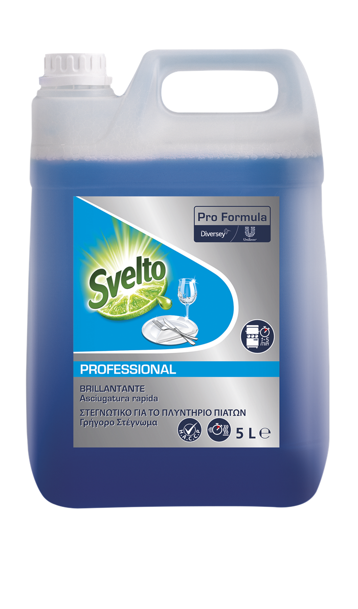 DETERSIVO SVELTO BRILLANTANTE LT.5 PROFESSIONAL