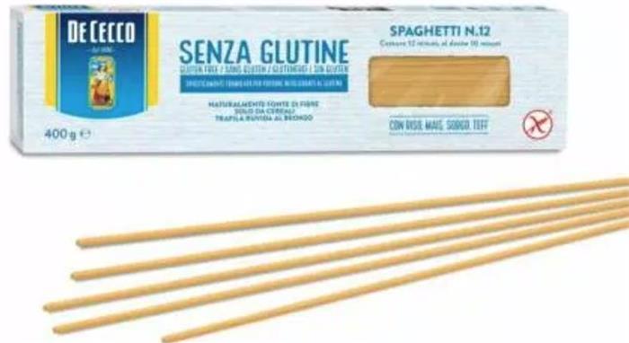 SPAGHETTI DE CECCO SENZA GLUTINE N°12 GR.400