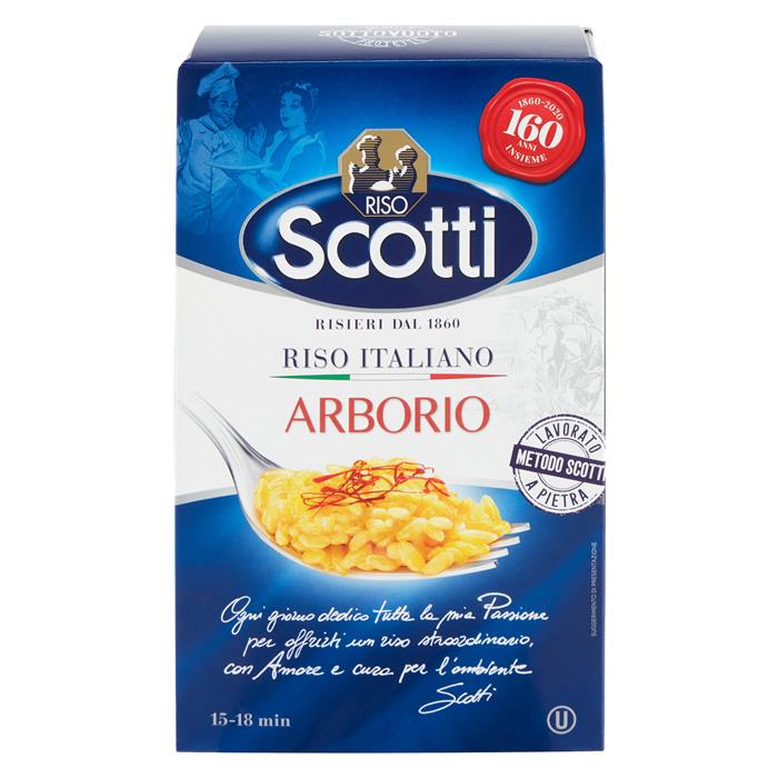RISO SCOTTI ARBORIO SUPERFINO SOTTOVUOTO KG.1