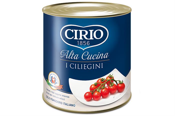 POMODORI CILIEGINO ALTA CUCINA CIRIO GR.800 -SGOCCIOLATO GR.480 -100% Prodotto ITALIANO