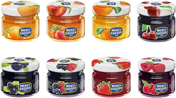 CONFETTURA M&G EXTRA ASSORTProdotto italiano VETRO GR28X96 ALBICOCCA-CILIEGIA-FRAGOLE-LAMPONI