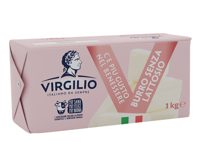 BURRO VIRGILIO SENZA LATTOSIO KG.1 PRODOTTO ITALIANO