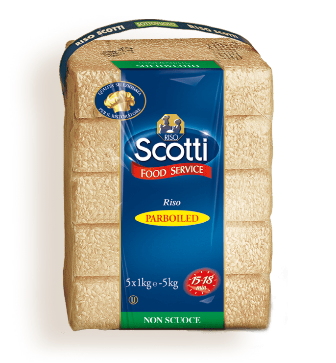 RISO SCOTTI PARBOILED KG.1 SOTTOVUOTO FOOD SERVICE