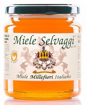 MIELE VETRO SELVAGGI MILLEFIORI GR.30X20