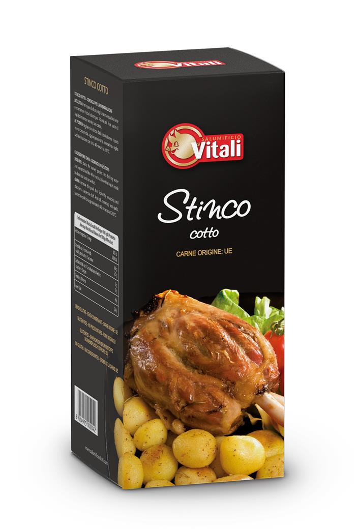 STINCO COTTO VITALI GR.650 SOTTOVUOTO CON ASTUCCIO SENZA GLUTINE FRESCO