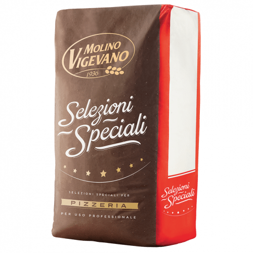 FARINA MOLINO VIGEVANO MIX VERA NAPOLI KG.10 GRANO TENERO - SEMOLA RIMACINATA E MALTO
