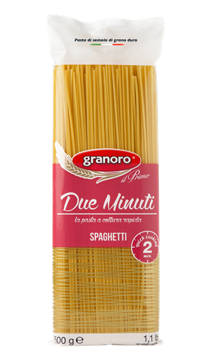SPAGHETTI DUE MINUTI GR.500 GRANORO 