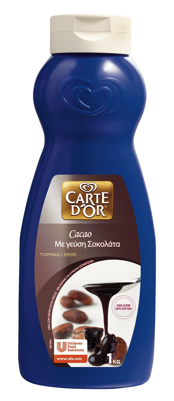 TOPPING CIOCCOLATO CARTE D'OR  KG.1 SENZA GLUTINE