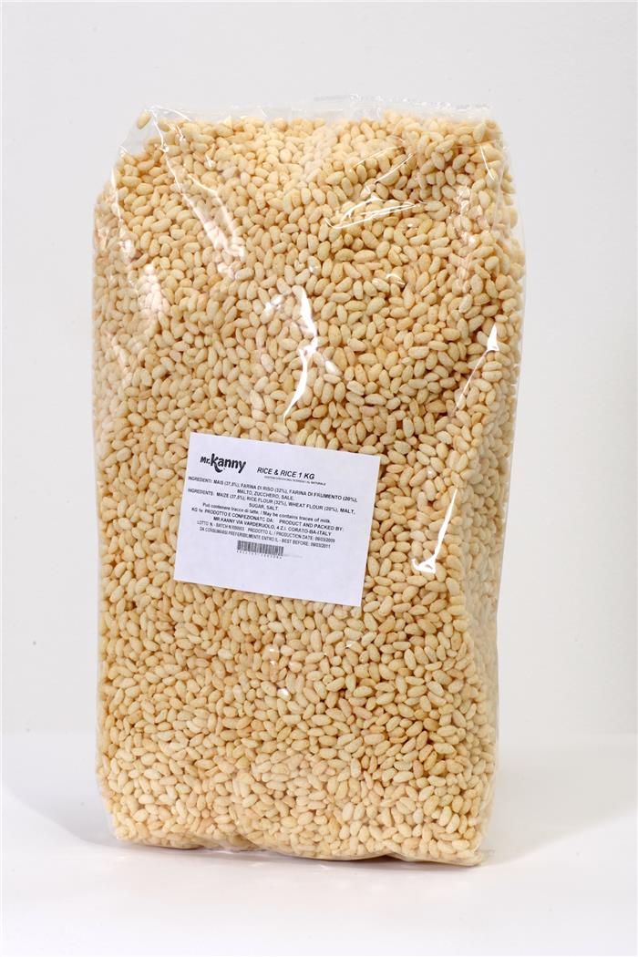 RICE & RICE KG.1 CHICCI MULTICEREALI AL NATURALE CEREALITALIA 