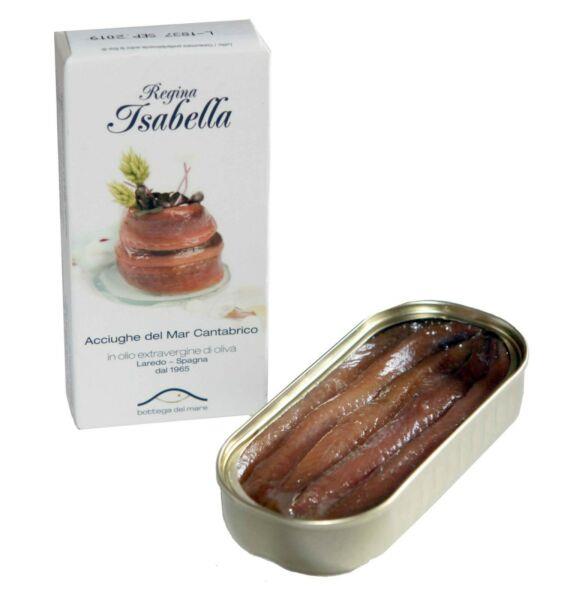 FILETTI DI ACCIUGHE CANTABRICO GR.50 R.ISABELLA ENGRAULIS ENCRASICOLUS