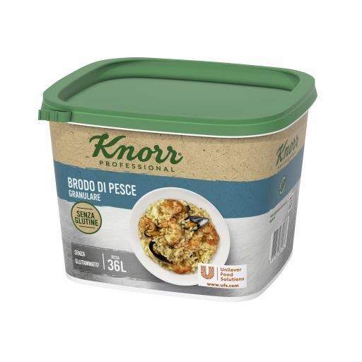BRODO DI PESCE GRANULARE SENZA GLUTINE KNORR GR.550 - PROFESSIONAL