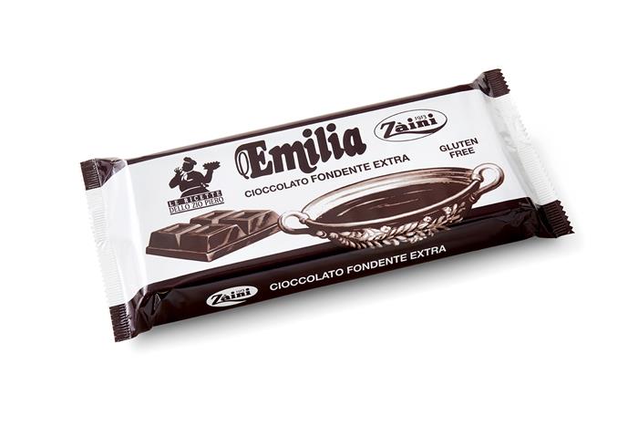 CIOCCOLATO FONDENTE EXTRA SENZA GLUTINE ZAINI 50% KG.1