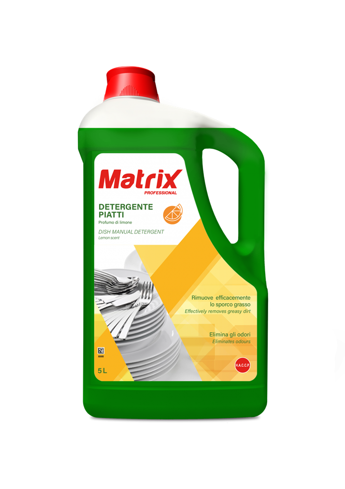 DETERSIVO PIATTI LIMONE MATRIX LT.5
