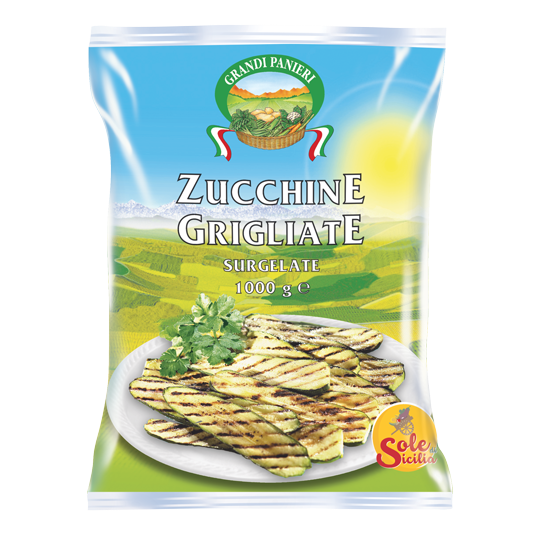 ZUCCHINE GRIGLIATE GRAN PANIERI KG.1 SURGELATO