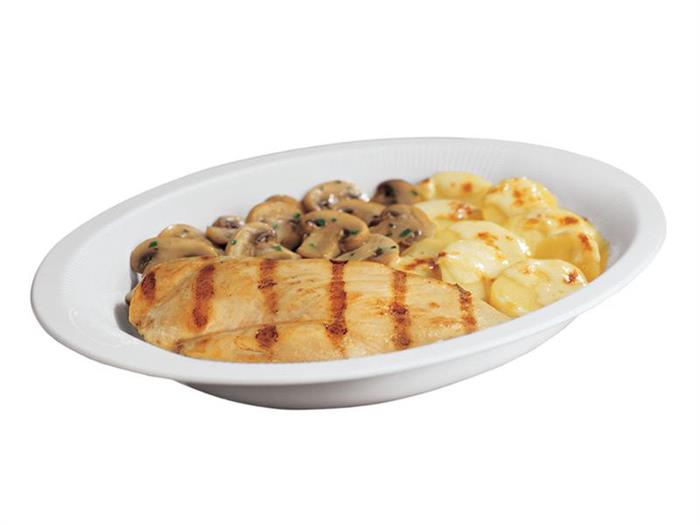 SURGITAL FILETTO DI POLLO CON FUNGHI E PATATE GR.300 FIORDIPRIMI SURGELATO