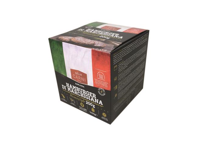 HAMBURGER DI MARCHIGIANA BALDI GR.200 VITELLONE BIANCO DELL'APPENNINO SURGELATO