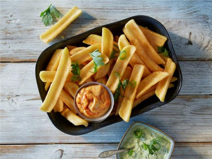 PATATE AVIKO GRIP'N DIP SUPER CRUNCH SHAPES - SKIN OFF -(5XKG.2) SURGELATO