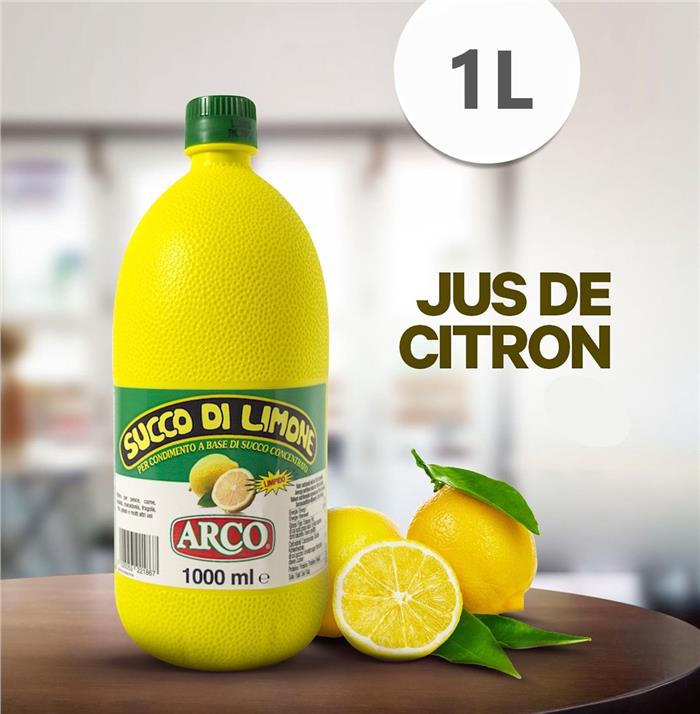 SUCCO DI LIMONE 100% PET ARCO LT.1 SUCCO CONCENTRATO LIMPIDO