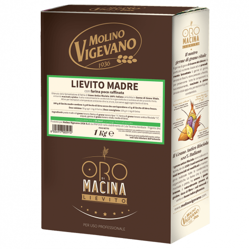 LIEVITO MADRE MOLINO VIGEVANO KG.1 AL GERME DI GRANO MACINATO A PIETRA