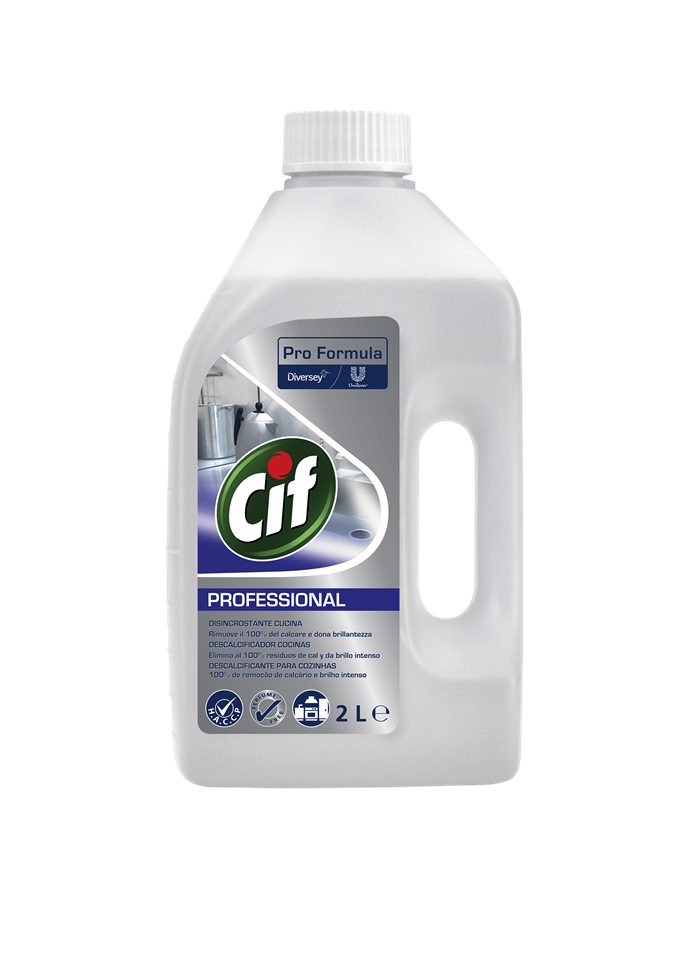 DETERSIVO CIF DISINCROSTANTE CUCINA LT.2 PROFESSIONAL