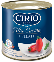PELATI SALSATI CIRIO ALTA CUCINA GR.2500 100% PRODOTTO ITALIANO