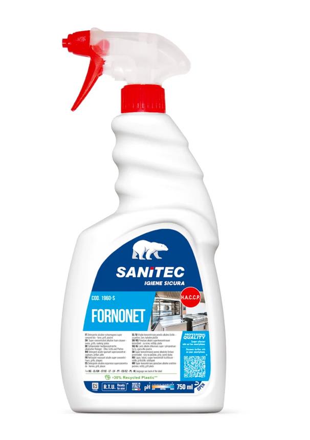 FORNONET CONCENTRATO SANITEC 750 ML. H.A.C.C.P. - FORNI - GRILL - PIASTRE