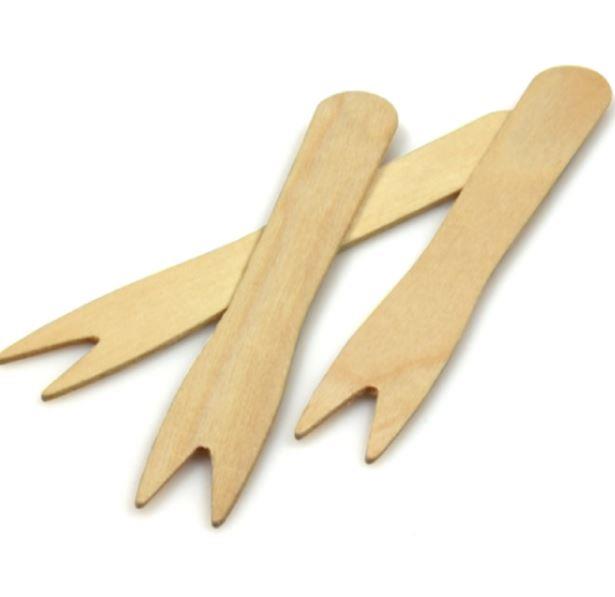 FORCHETTINE IN LEGNO CHIPS PZ.1000 BioDEGRADABILI