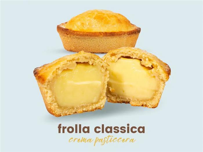 PASTICCIOTTO SALENTINO CREMA GR.80X24 TIZIANO SURGELATO