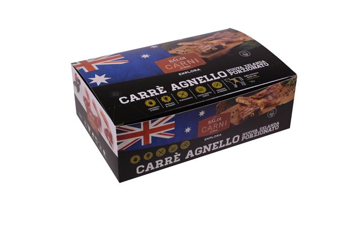 CARRE' AGNELLO PORZIONATO NUOVA ZELANDA BALDI CONGELATO PZ.25 SENZA GLUTINE