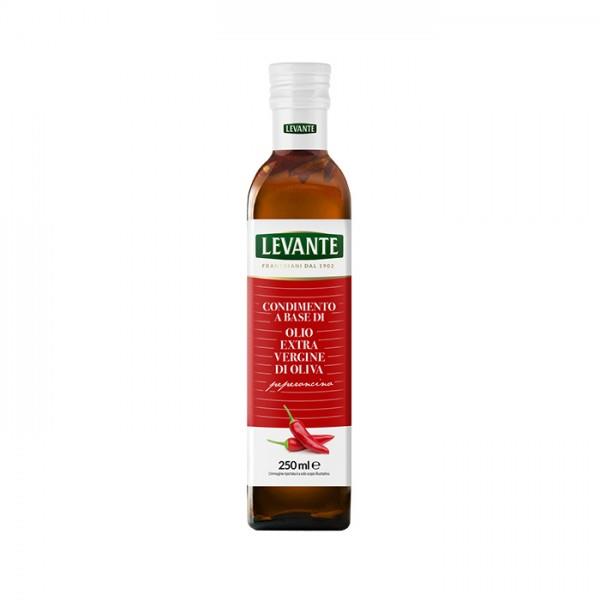 OLIO EXTRA VERGINE AL PEPERONCINO 250 ML. LEVANTE