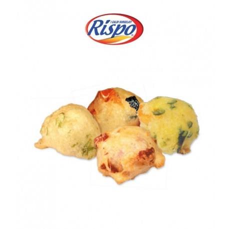 FRITTELLE ZUCCHINE E GAMBERETTI SURGELATO PRONTOFORNO KG.1,5 RISPO