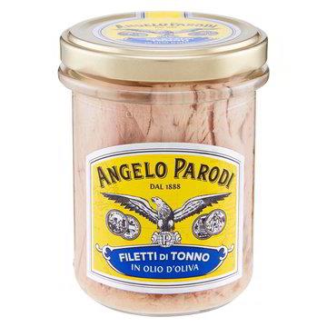 TONNO ANGELO PARODI OLIO D'OLIVA VETRO GR.425 THUNNUS ALBACARES