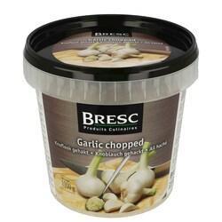 AGLIO TRITATO SOTTOLIO GR.1000 BRESC VEGANO - GARLIC CHOPPED - MISE EN PLACE