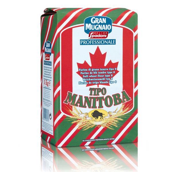 FARINA SPADONI MANITOBA 0 GRANO TENERO KG.5 W 340-380