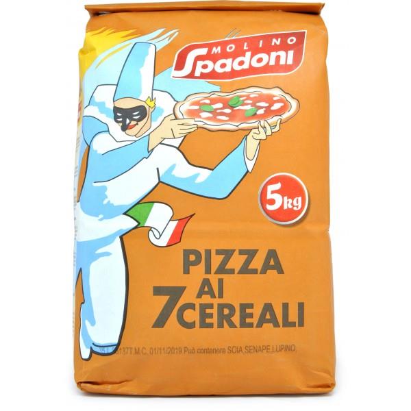 FARINA SPADONI PIZZA AI 7 CEREALI KG.5