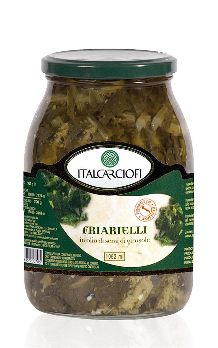 FRIARIELLI IN OLIO ITALCARCIOFI ML.1062